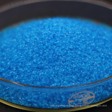 Sulfato de cobre de cristal azul seco solúvel em água Cu 25%